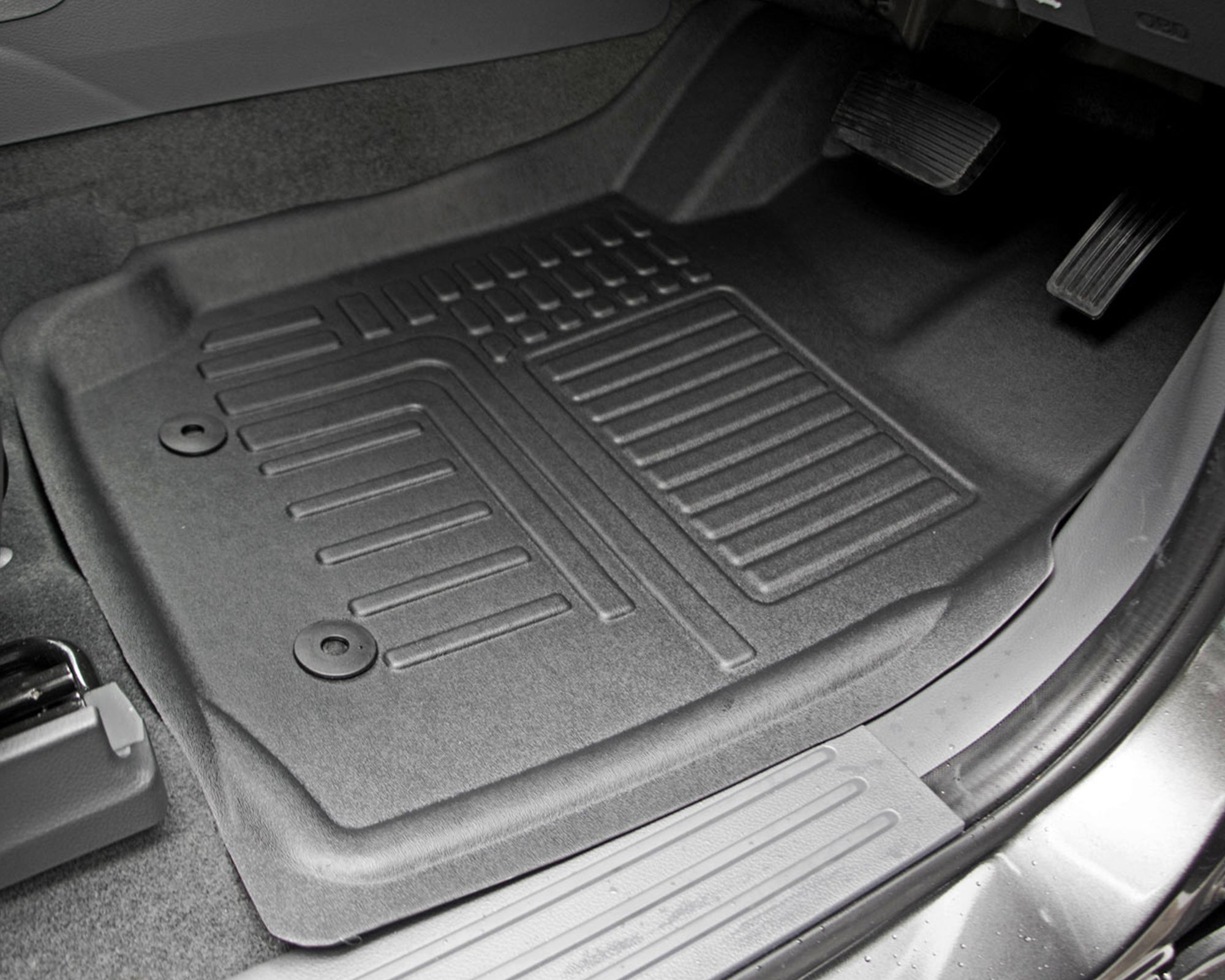 Moulded Floor Mats, Front & Rear for Ford Ranger, PXIII