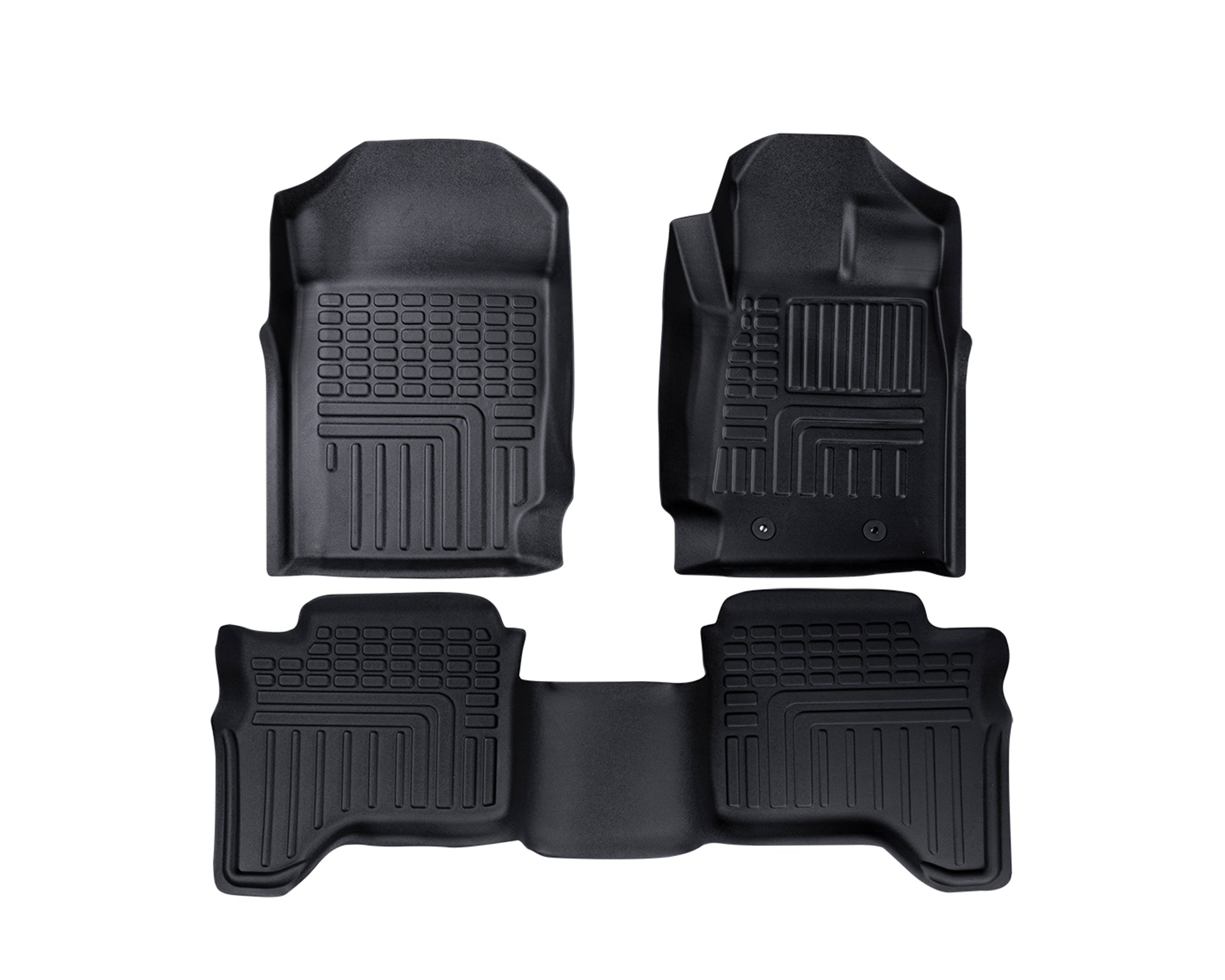 Moulded Floor Mats, Front & Rear for Ford Ranger, PXIII