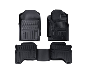 Moulded Floor Mats, Front & Rear for Ford Ranger, PXIII
