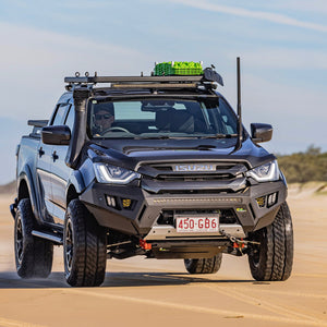 isuzu d max no hoop bull bar raid 2019 2024