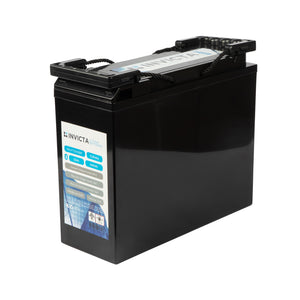 Invicta Lithium Front Terminal 12V 50AH Battery with Bluetooth