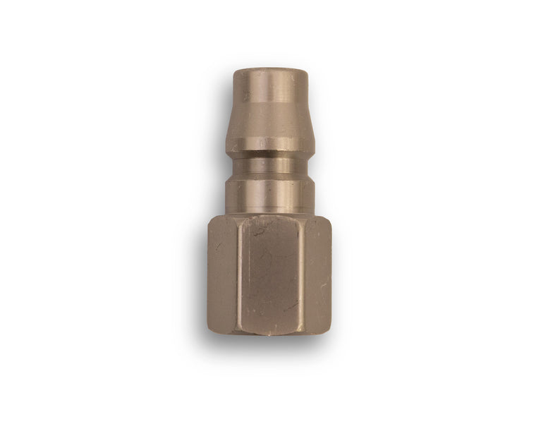 Straight Braided Air Hose Fitting, 1/4"