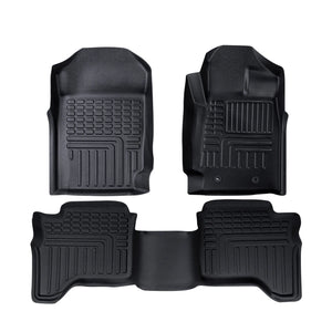 FLOOR MATS (MOULDED, FRONT & REAR)