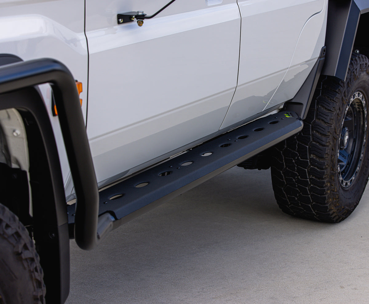 Cab Side Rails 4x4 Premium Side Rails for Toyota LandCruiser 79 Series 2024+ Single ...