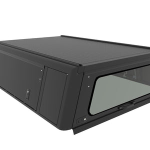 Alu Cab Explorer Canopy for Isuzu D Max 2012 2019 Extra Cab Black Smooth