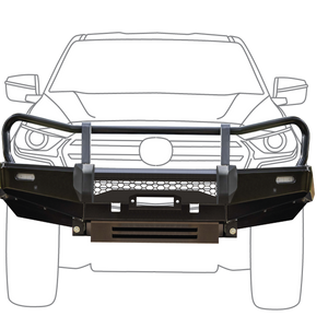 mazda bt50 bull bar commercial fleet 2020on