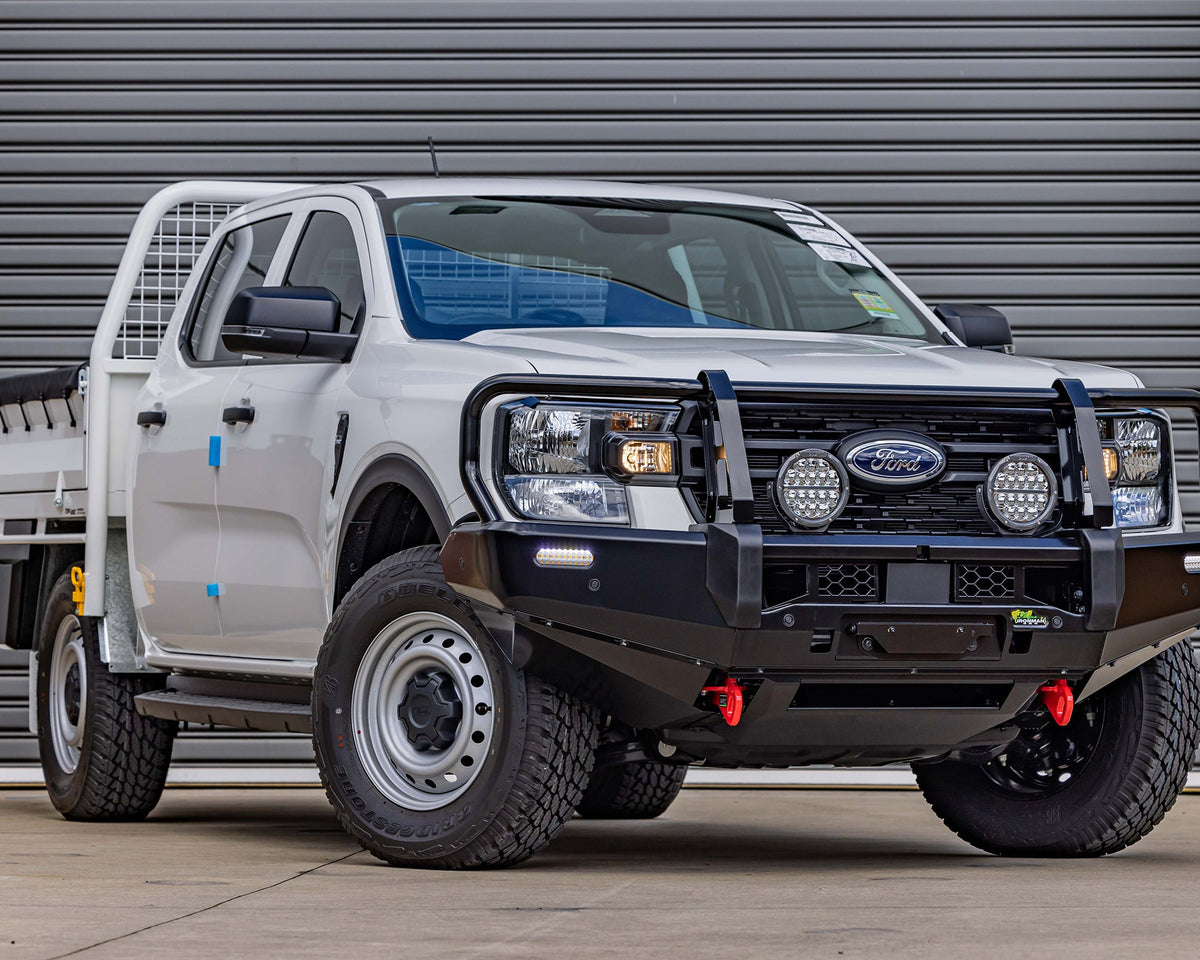 Ford Ranger Py Model Commercial Bull Bar for Ford Next-Gen PY Ranger – IRONMAN 4X4 Australia