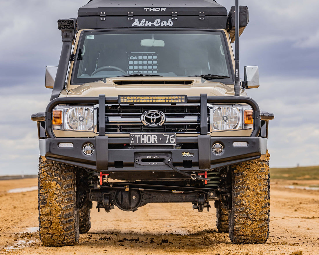 Deluxe Bull Bar for Toyota 79 Series (1998-2007) – IRONMAN 4X4 Australia