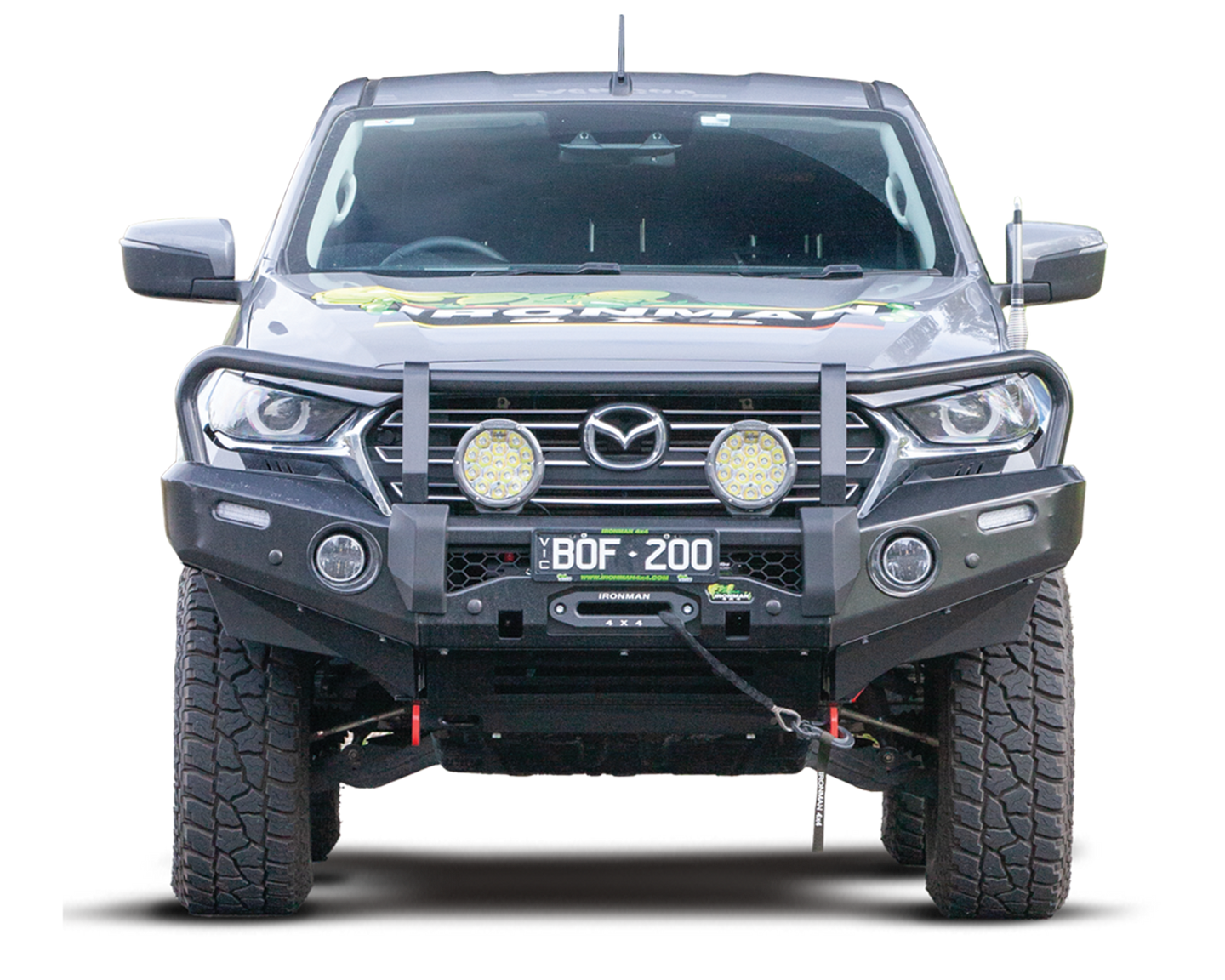 Deluxe Bull Bar for Mazda BT50 (2020+) – IRONMAN 4X4 Australia
