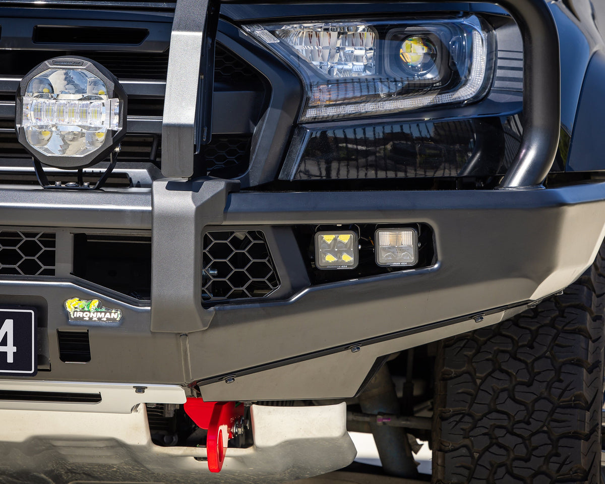 Px Ranger Raptor Front Bar APEX Bull Bar for PX3 Ford Ranger Raptor – IRONMAN 4X4 Australia