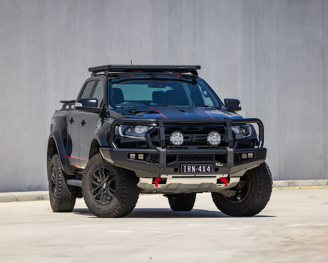 Px Ranger Raptor Front Bar APEX Bull Bar for PX3 Ford Ranger Raptor – IRONMAN 4X4 Australia