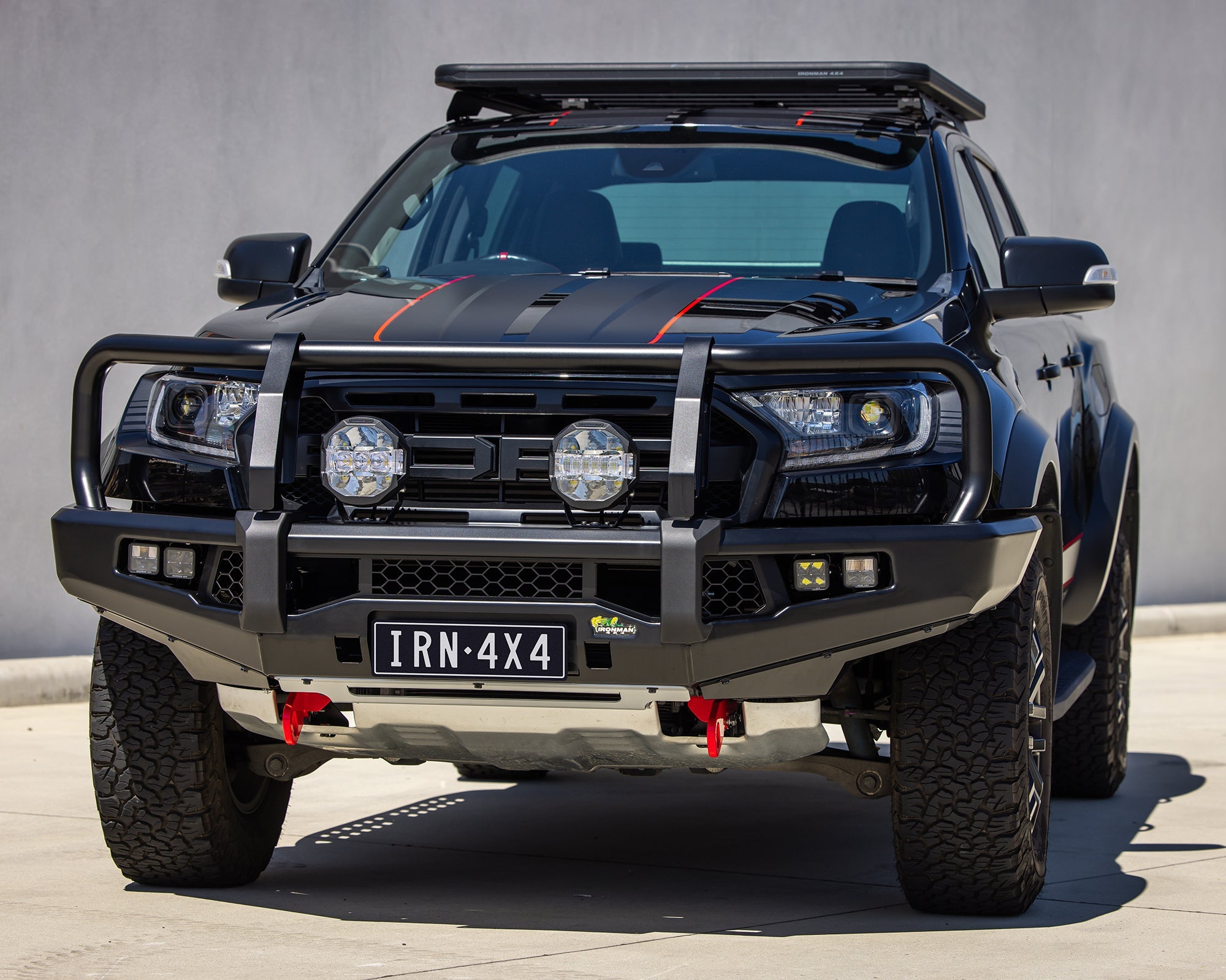 APEX Bull Bar for PX3 Ford Ranger Raptor – IRONMAN 4X4 Australia