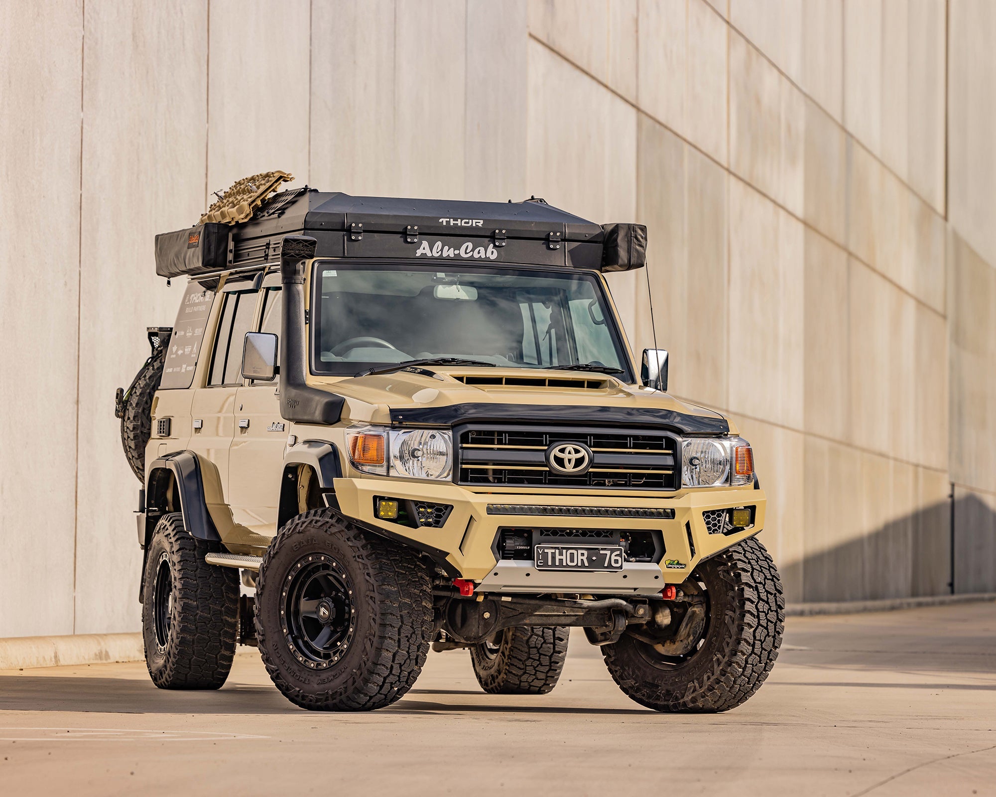 Raid Bull Bar & Lights Kit