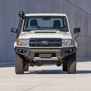 toyota 79 series single cab landcruiser no hoop bull bar raid