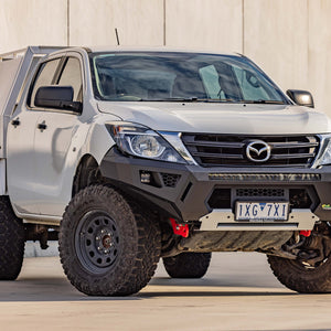 mazda bt50 no hoop bull bar raid 2012 2020