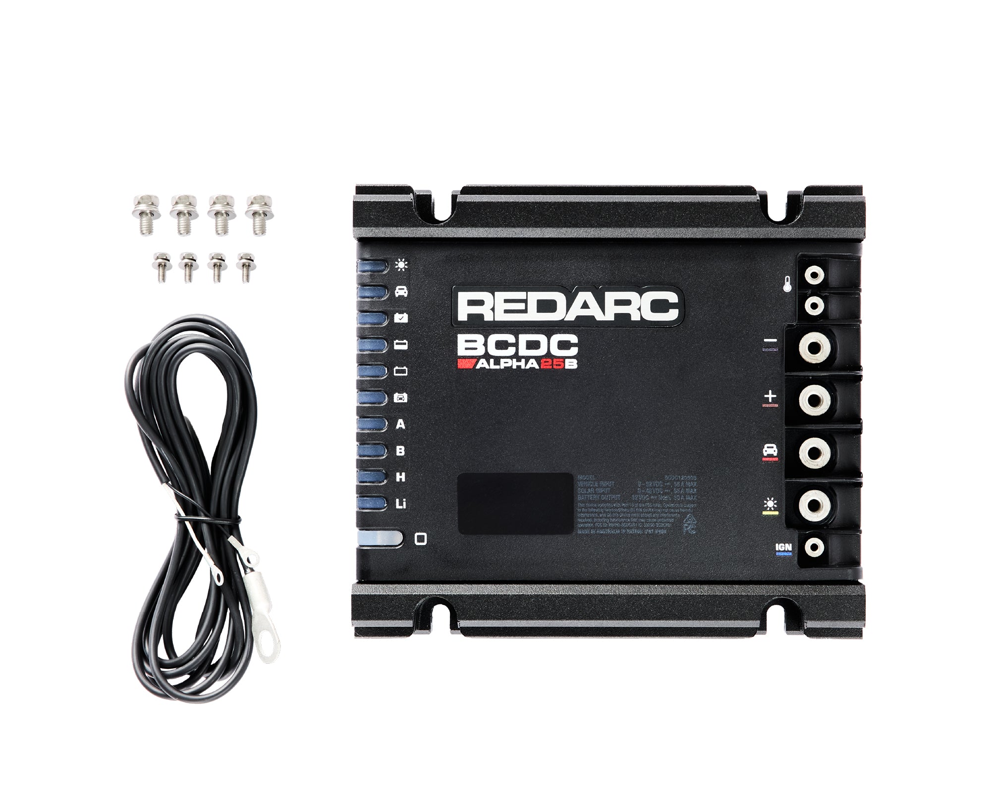 REDARC BCDC Alpha25 12V Battery Charger