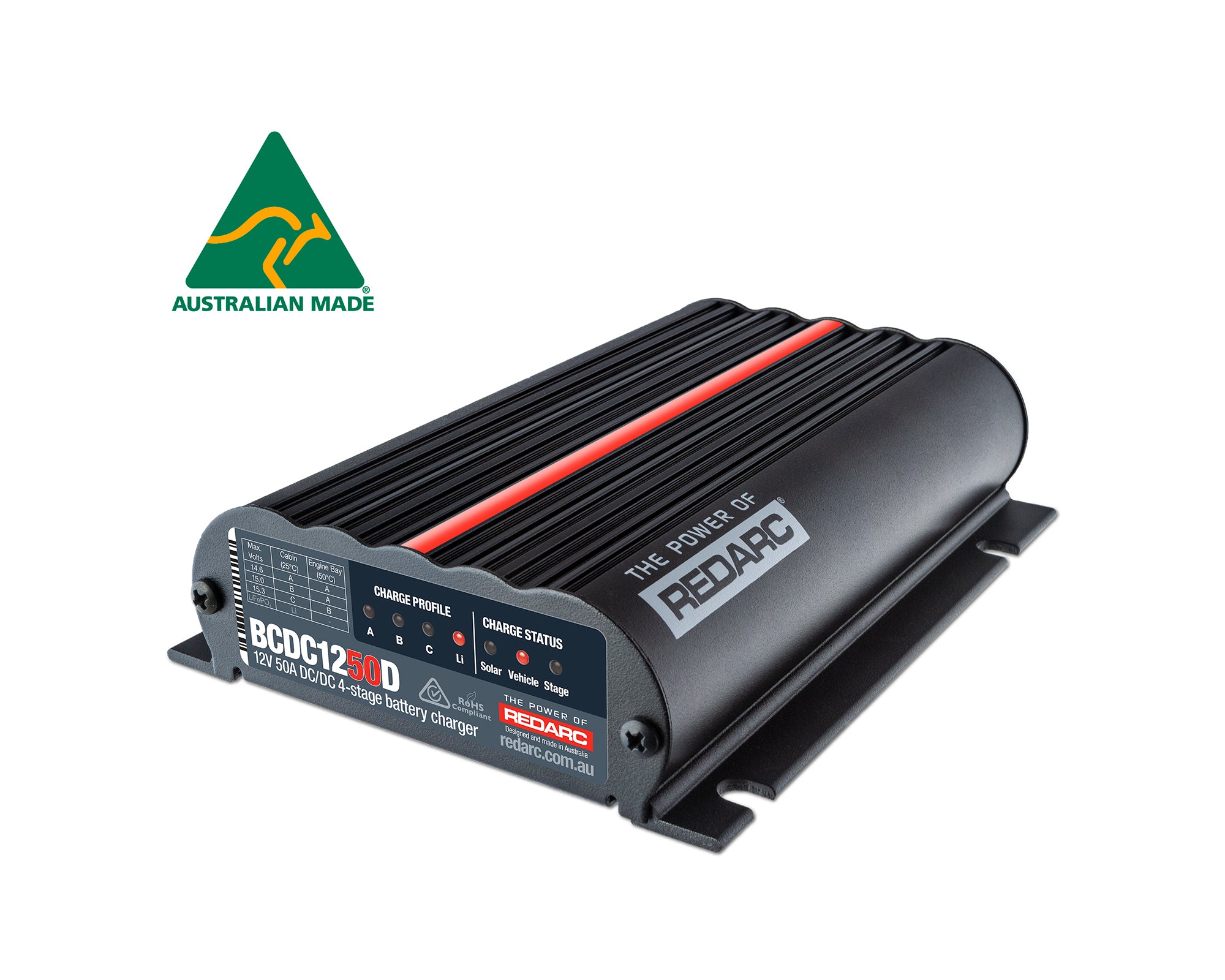 REDARC Classic50 12V 50A Battery Charger