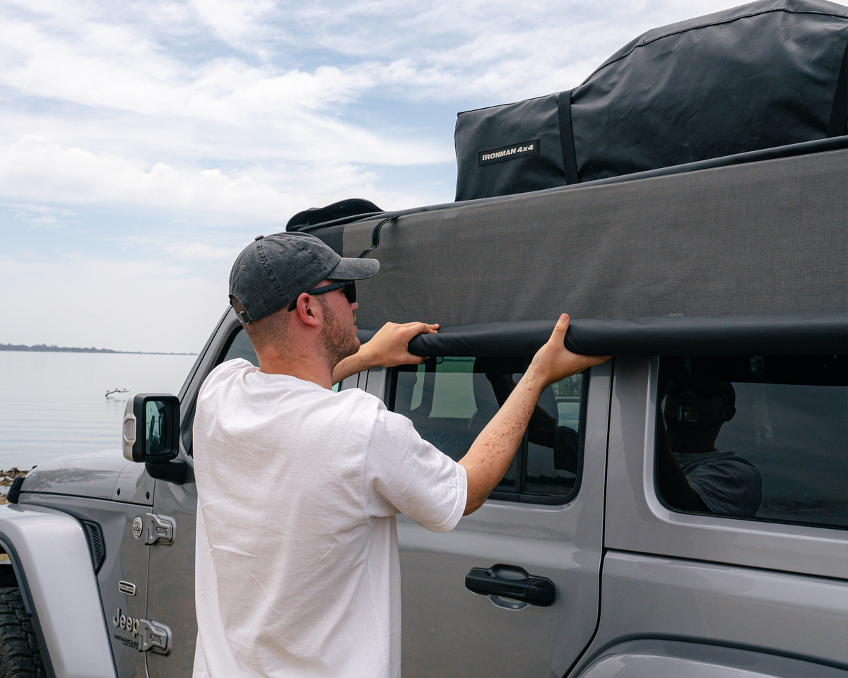 Deltawing Stall Deltawing 90 Awning (2m X 2.5m) – IRONMAN 4X4 Australia