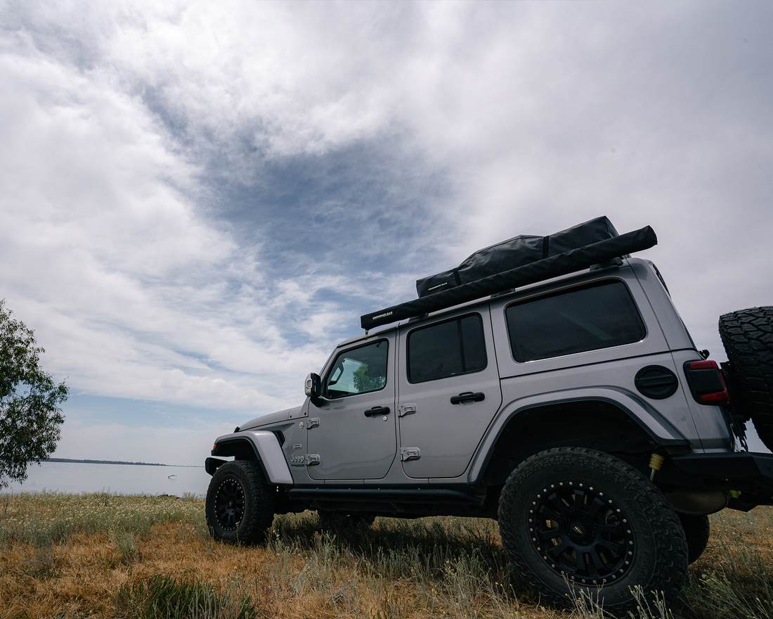 Deltawing 90 Degree Awning (2.5m X 2.5m) – IRONMAN 4X4 Australia
