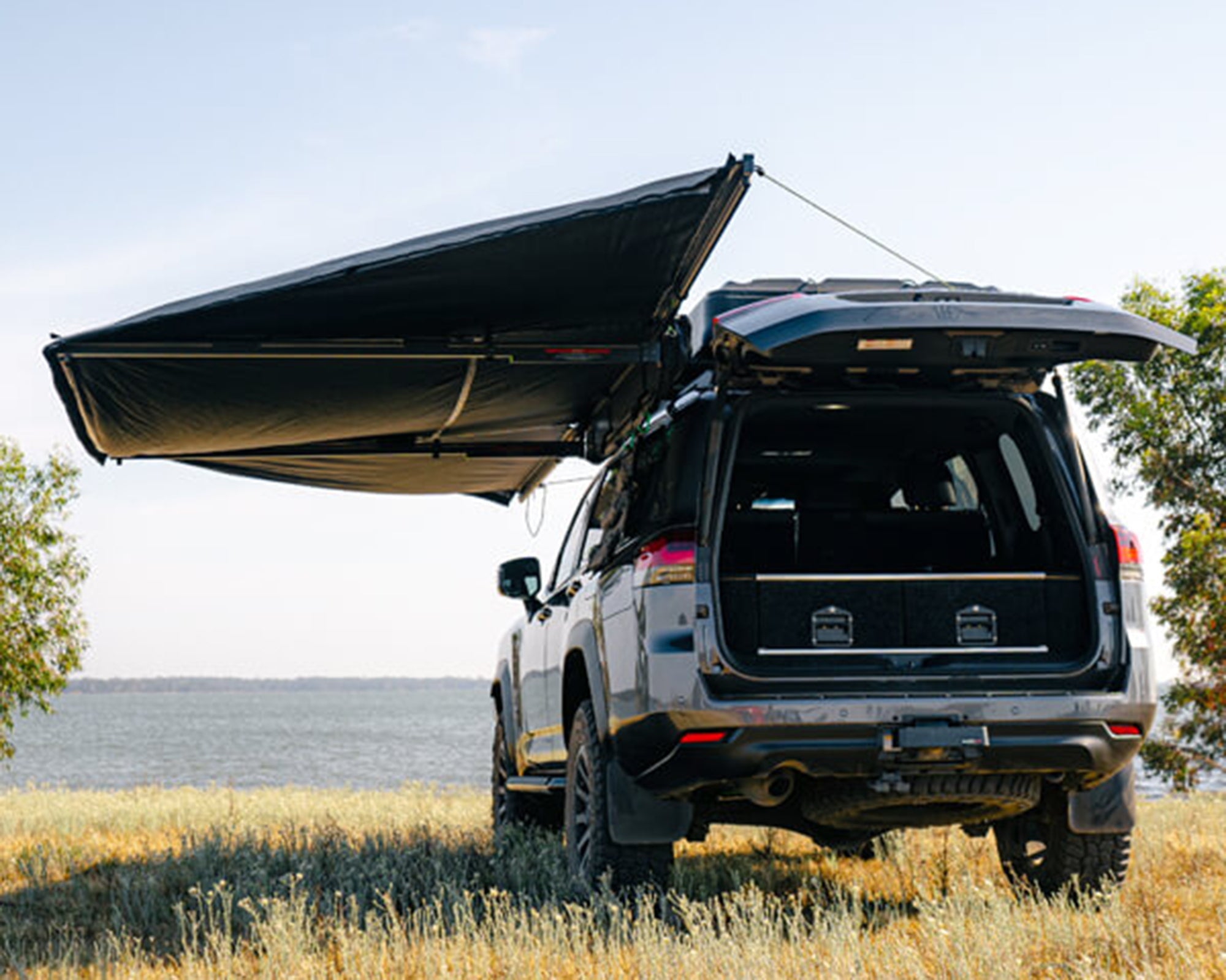 180° Awning Deltawing 2.1m by IRONMAN 4X4 IRONMAN 4X4 Australia