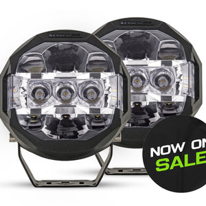 Scope Driving Light Kit- 7" Spot (Pair)
