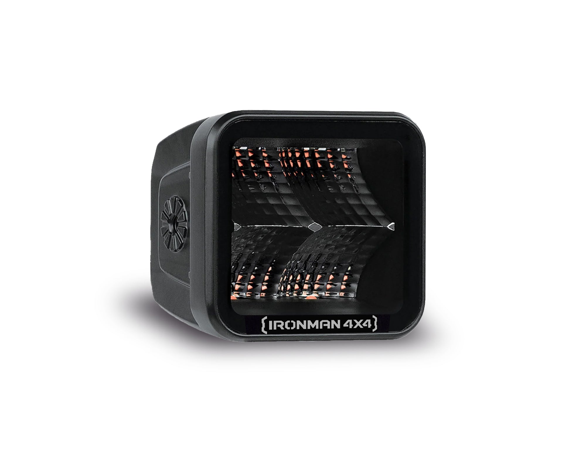 Bright  LED Cube Light (20W, Red, Flood)