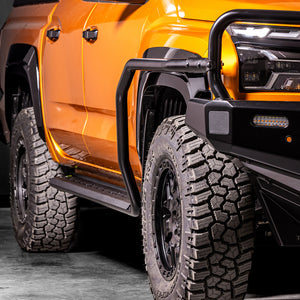 Steel 4x4 Side Steps & Rails for Mitsubishi MV Triton 2024+ – IRONMAN ...