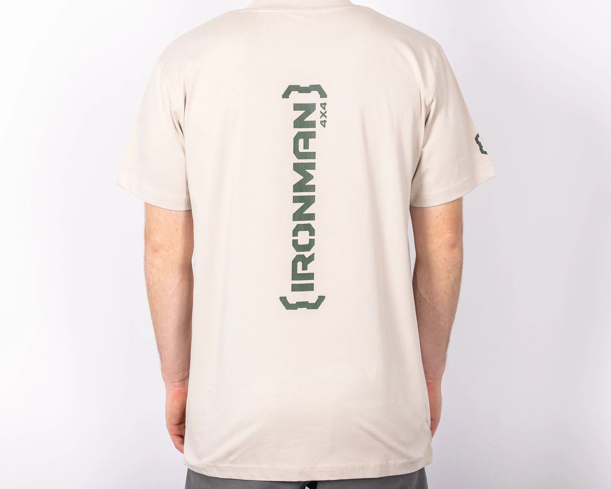 Mens Spine Tee (Bone)