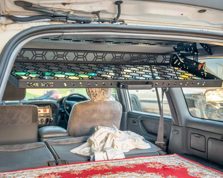 Pirate Camp Co. Drop Down Rear Roof Parcel Shelf