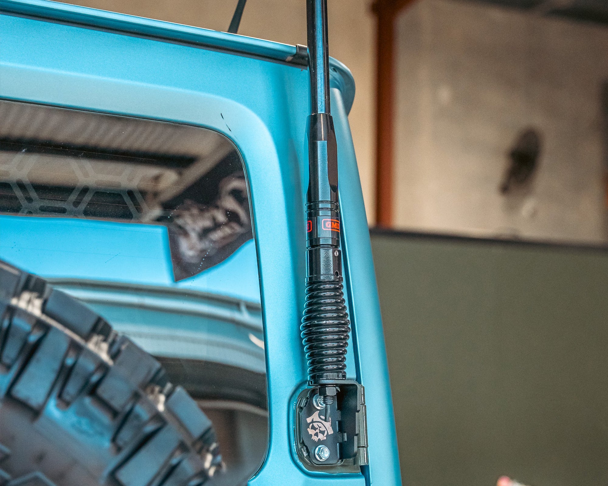 Pirate Camp Co. Rear Door Hinge Antenna Mount