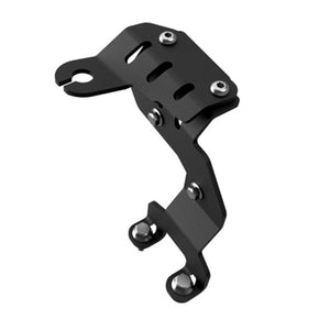 Pirate Camp Co. Bonnet Antenna Bracket with Ditch Light Mount - Driver Side