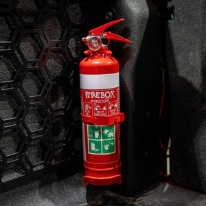 Pirate Camp Co. Vertical Tub Fire Extinguisher Bracket