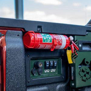 Pirate Camp Co. Tub Fire Extinguisher Bracket - Driver Side