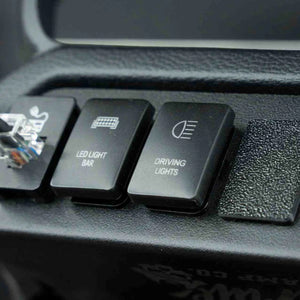 Pirate Camp Co. Switch Cavity Blanks for Dash Switch Clusters - Single