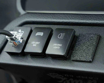 Pirate Camp Co. Switch Cavity Blanks for Dash Switch Clusters - Single