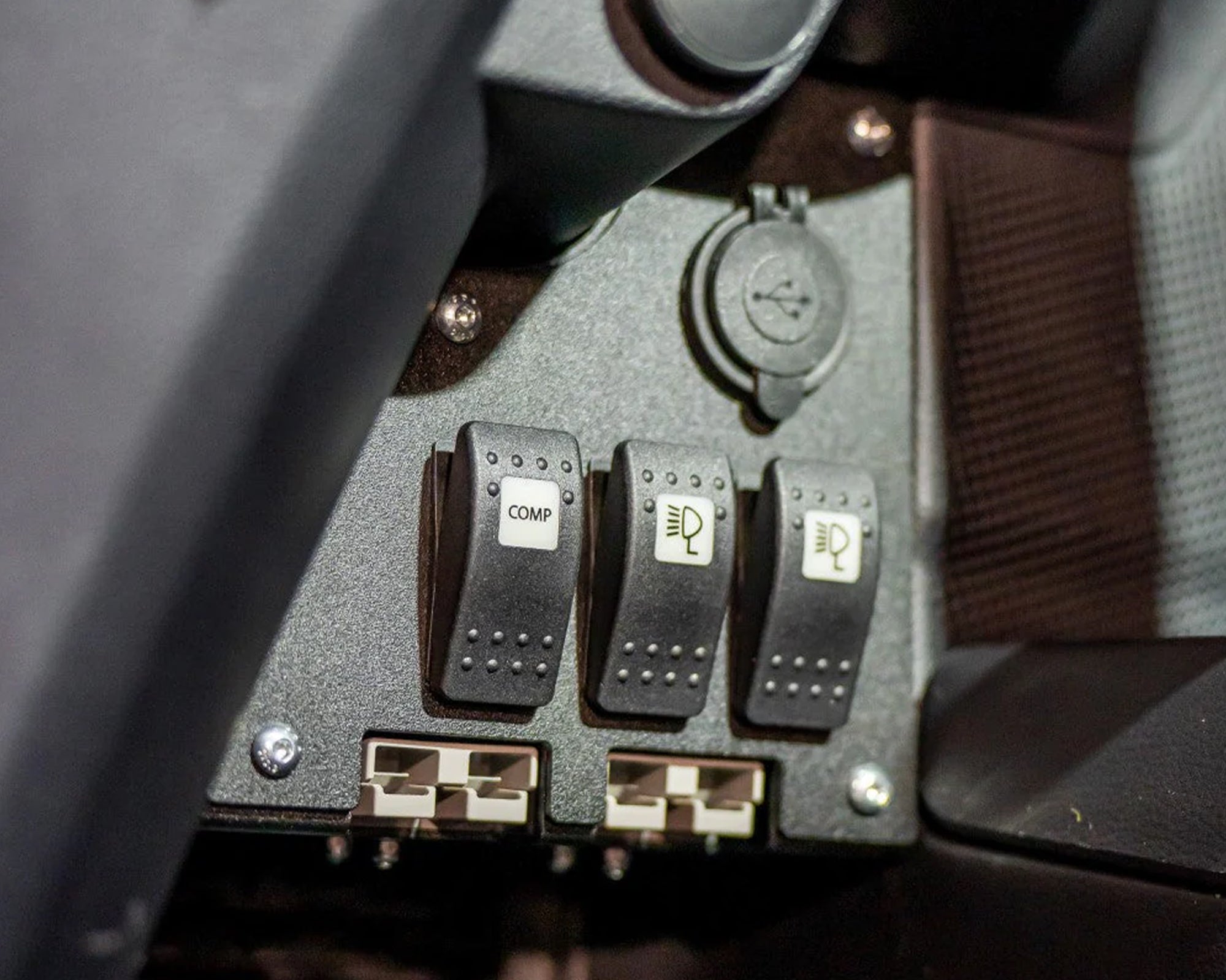 Pirate Camp Co. Rear Cargo Area Switch Panel - Naked