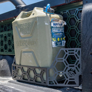 Pirate Camp Co. 20L Jerry Can Holder Tub Mount To Suit Plastic Tub Liner - Passenger Side