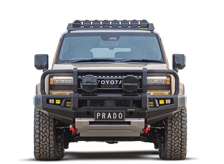 Prado 250 Rear Bull Bars For Toyota Prado 250 Series – IRONMAN 4X4 Australia