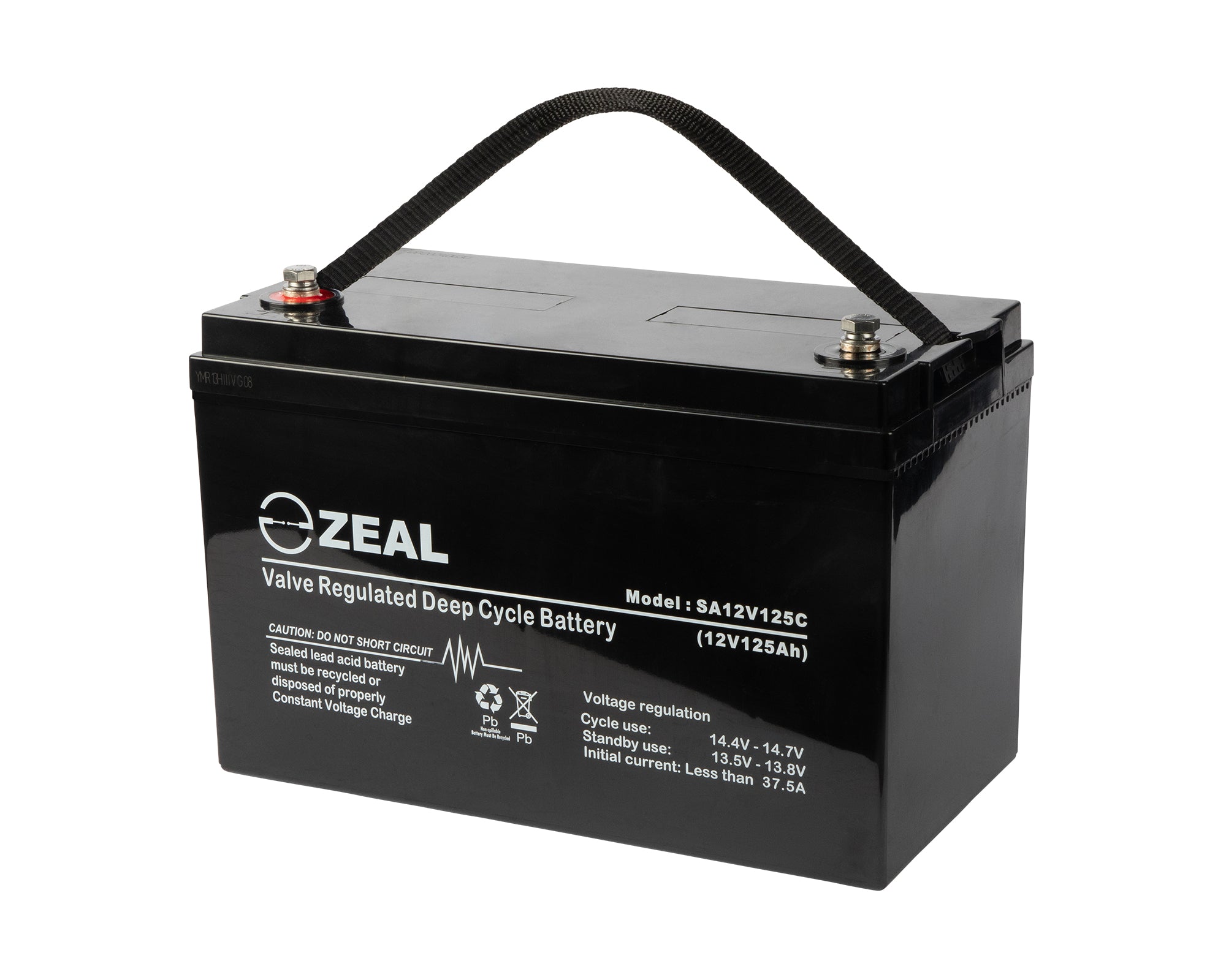 Zeal 12V125Ah Deep Cycle AGM