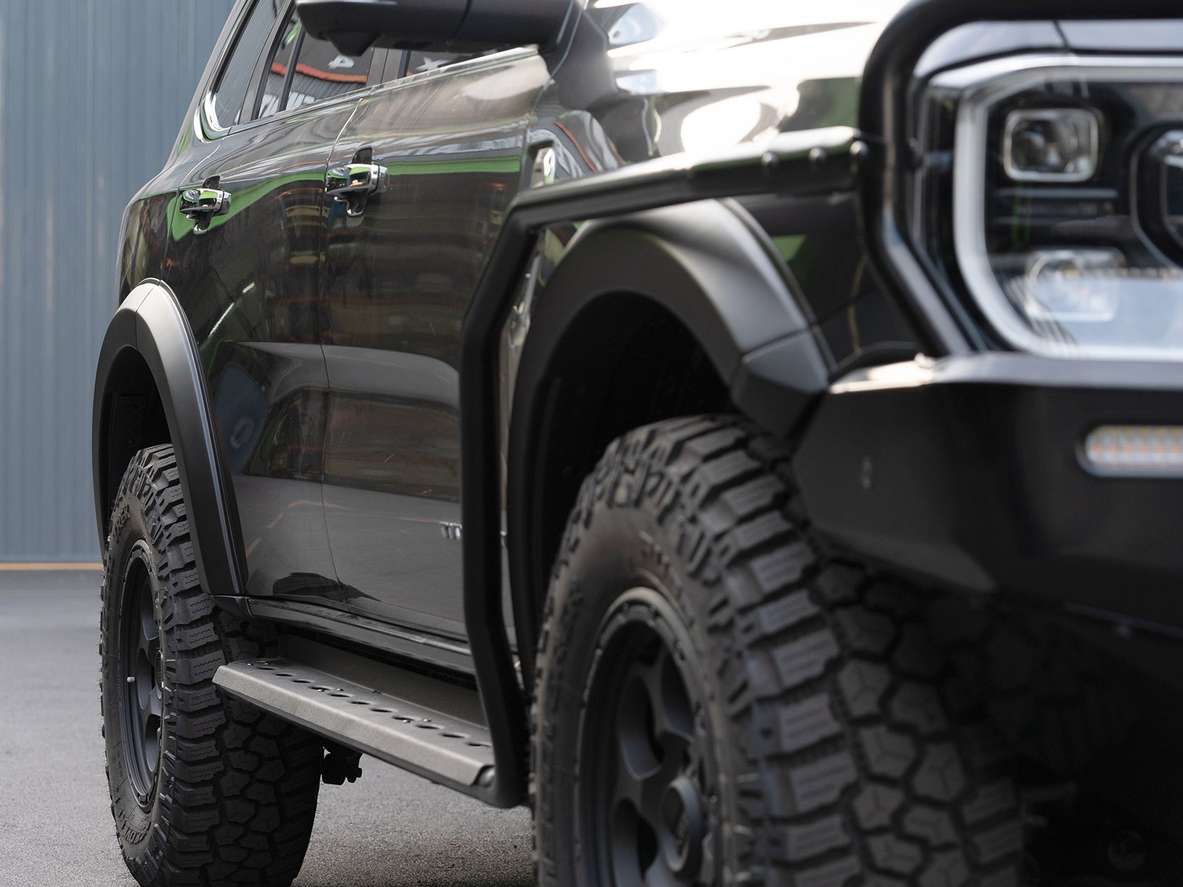 Steel 4x4 Side Steps & Rails for Ford Ranger PX - PX3 – IRONMAN 4X4 ...