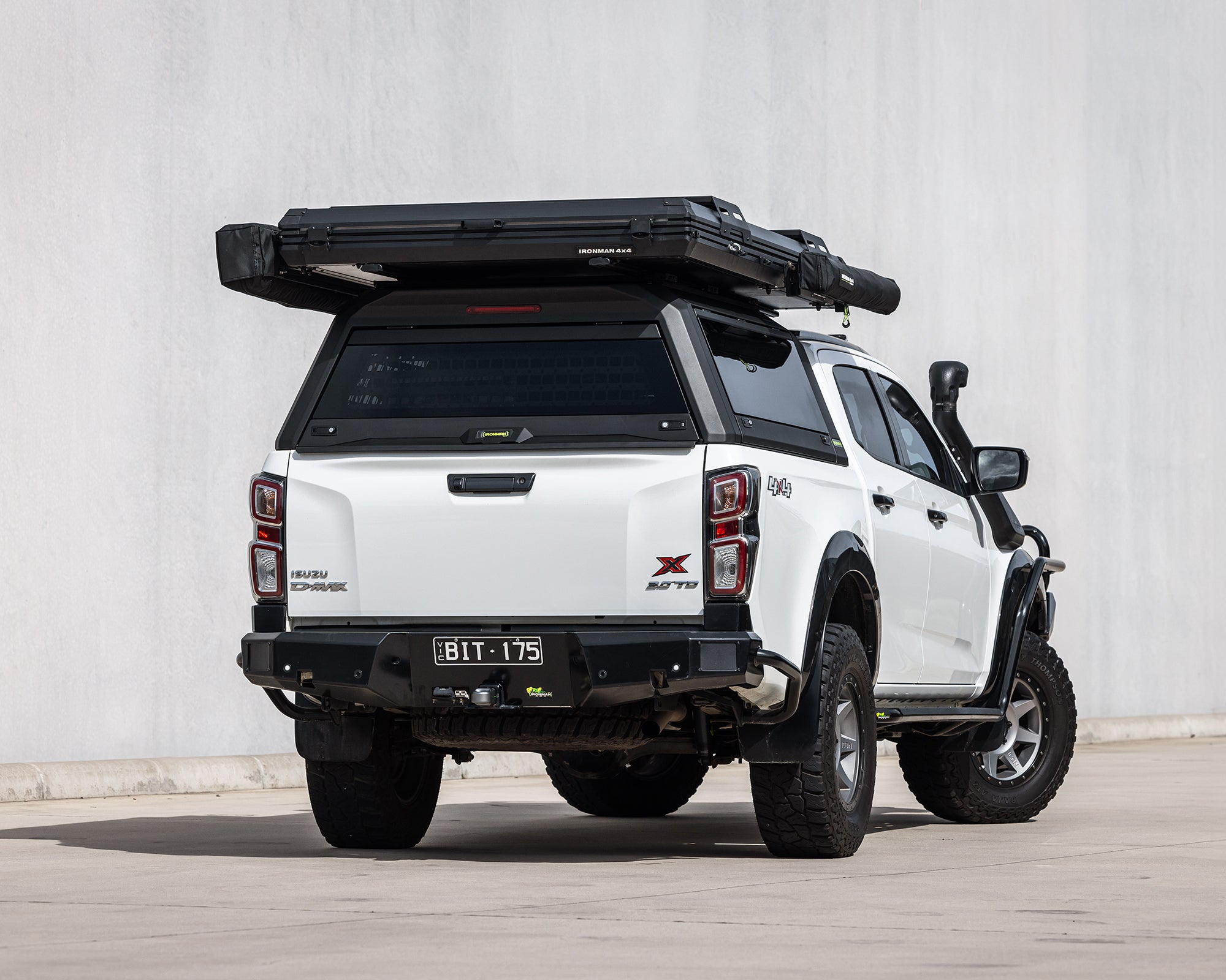 Raid Aluminium Ute Canopy Isuzu Dmax 2020 Glass Windows