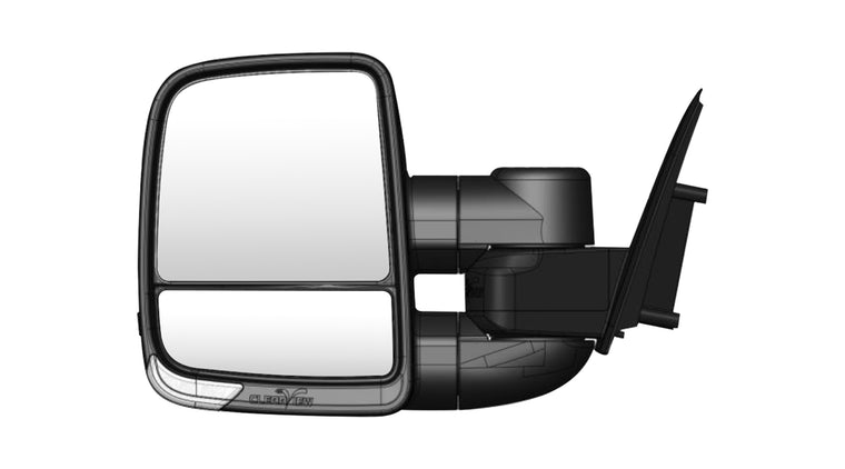 ClearView Next Gen Towing Mirrors- Chrome
