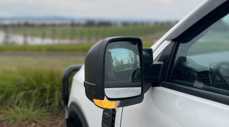 ClearView Compact Towing Mirrors- Chrome