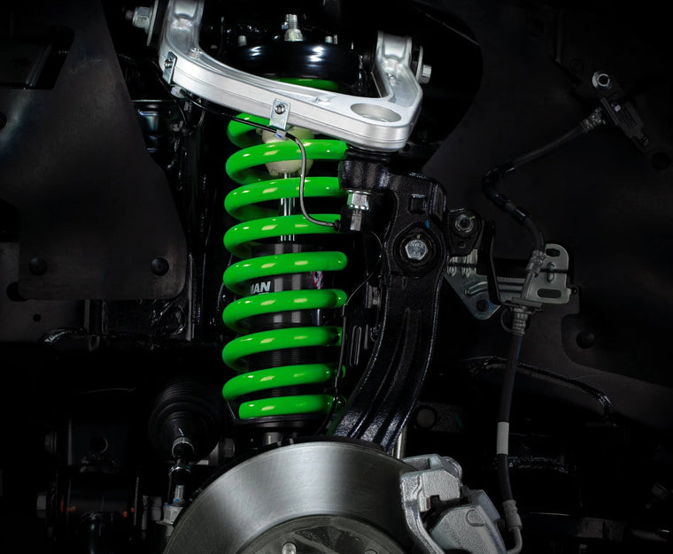 Coil Springs Green - Medium with Accessories - 50mm Lift
