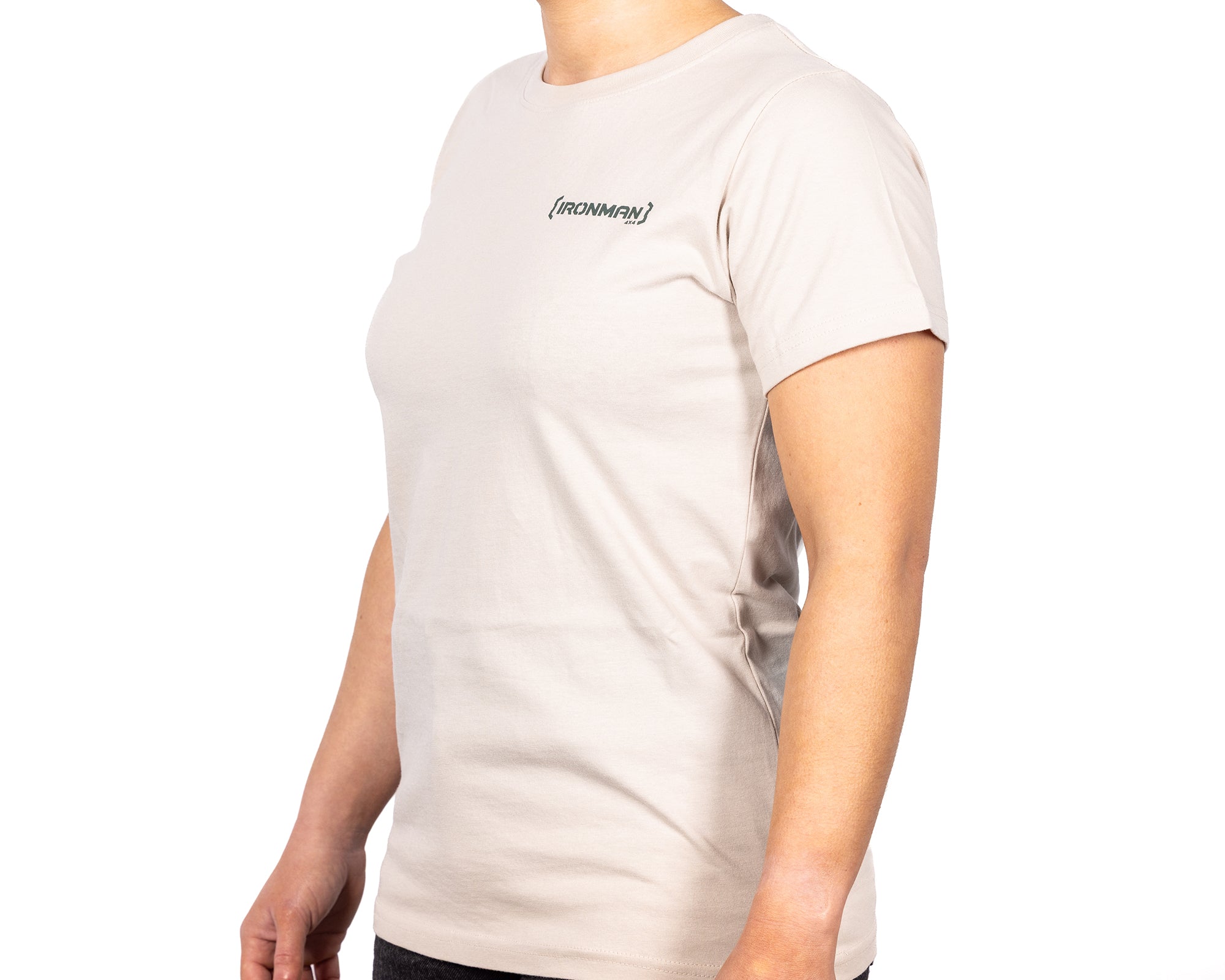 Womens Spine Tee Bone- 18