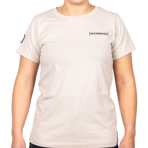 Womens Spine Tee Bone- 18