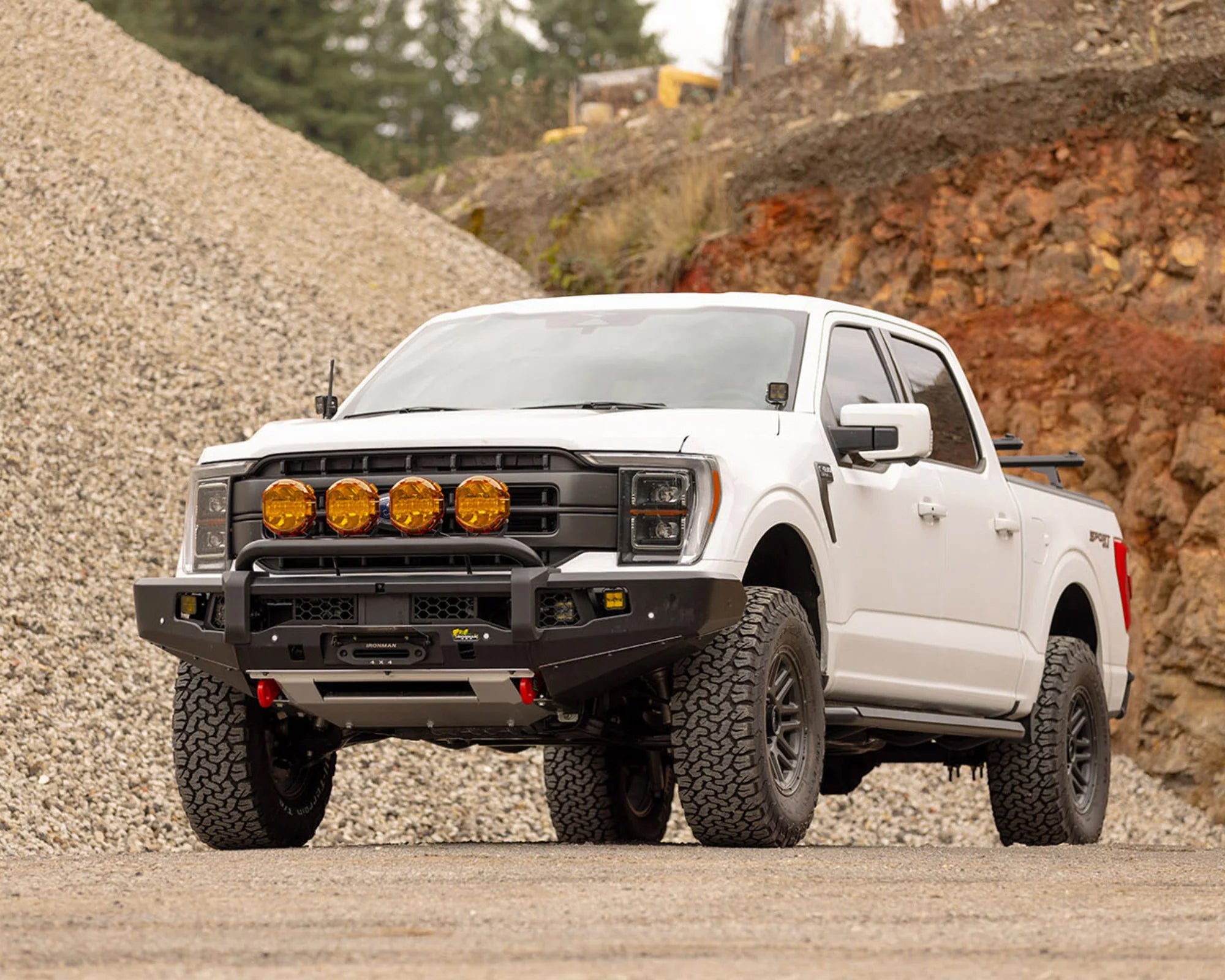 APEX Single Loop Bull Bar & Lights Kit