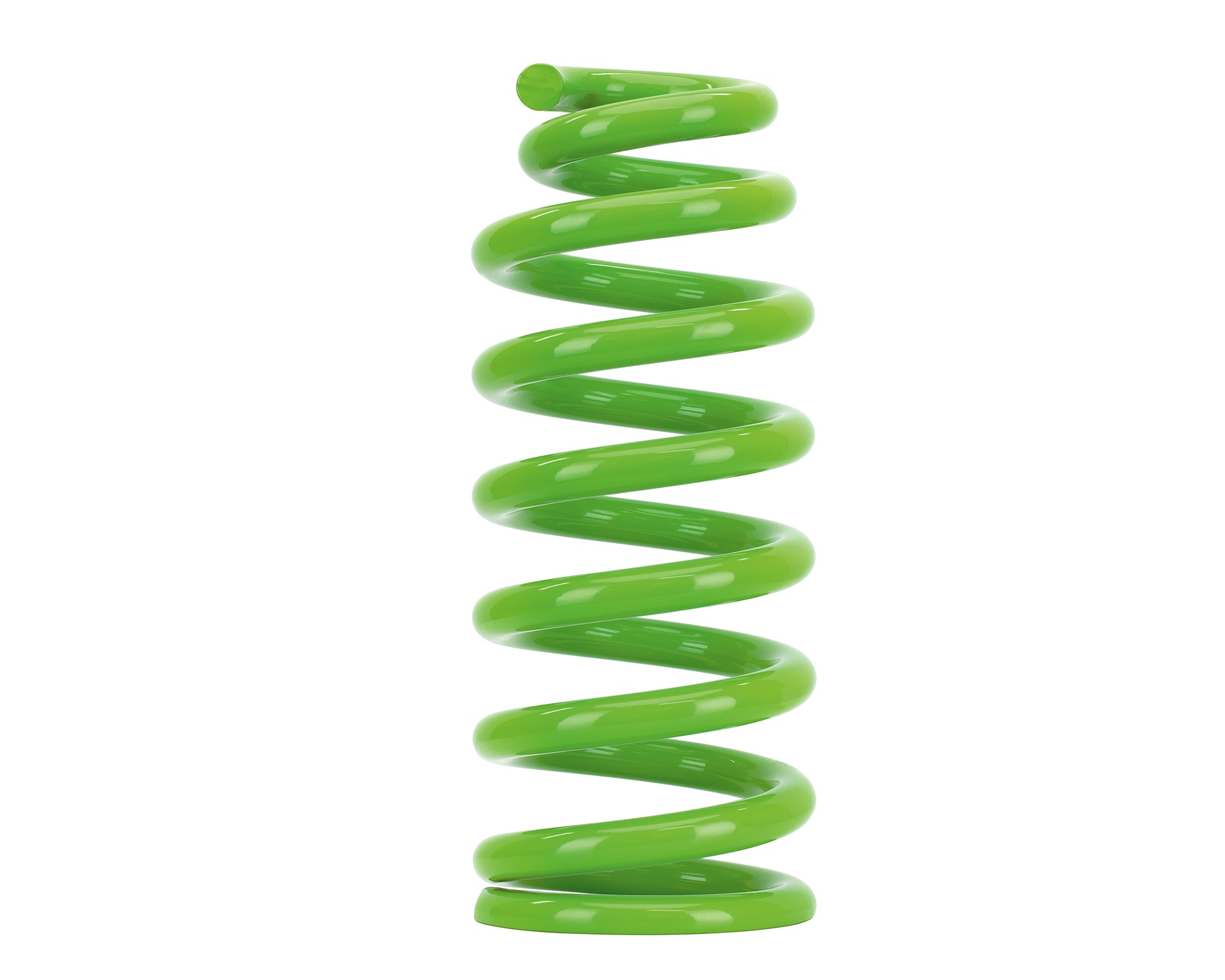 Rear Coil Springs - Green - Heavy (250kg-GVM)