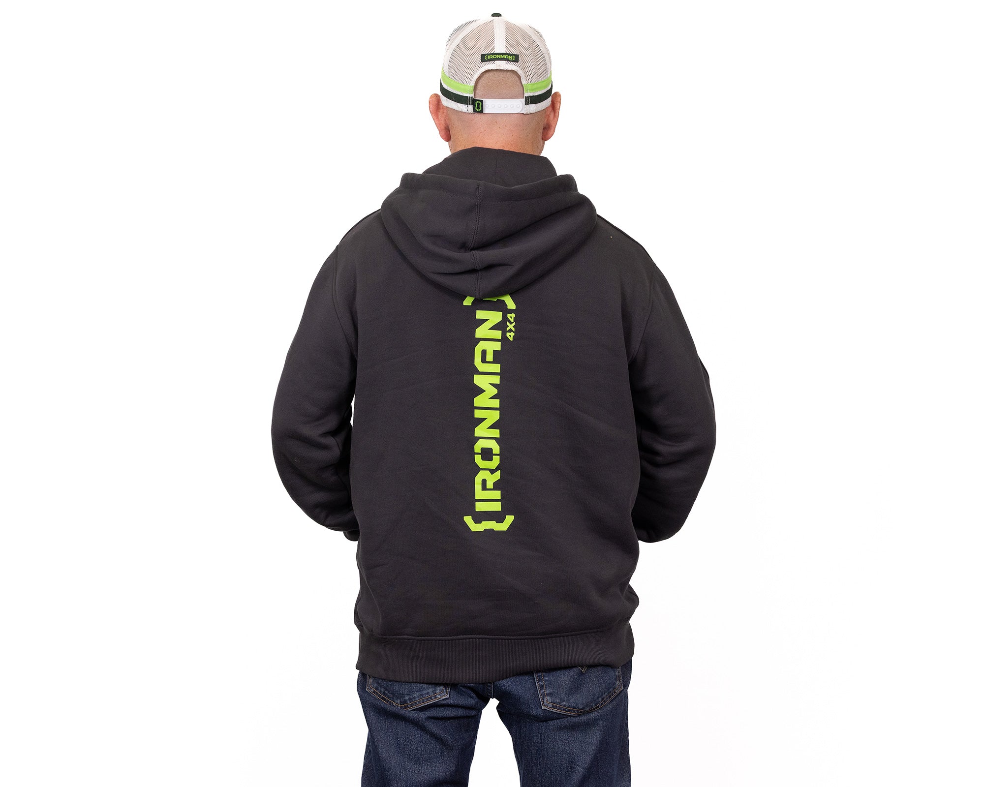IRONMAN 4X4 Spine Logo Hoodie - XS