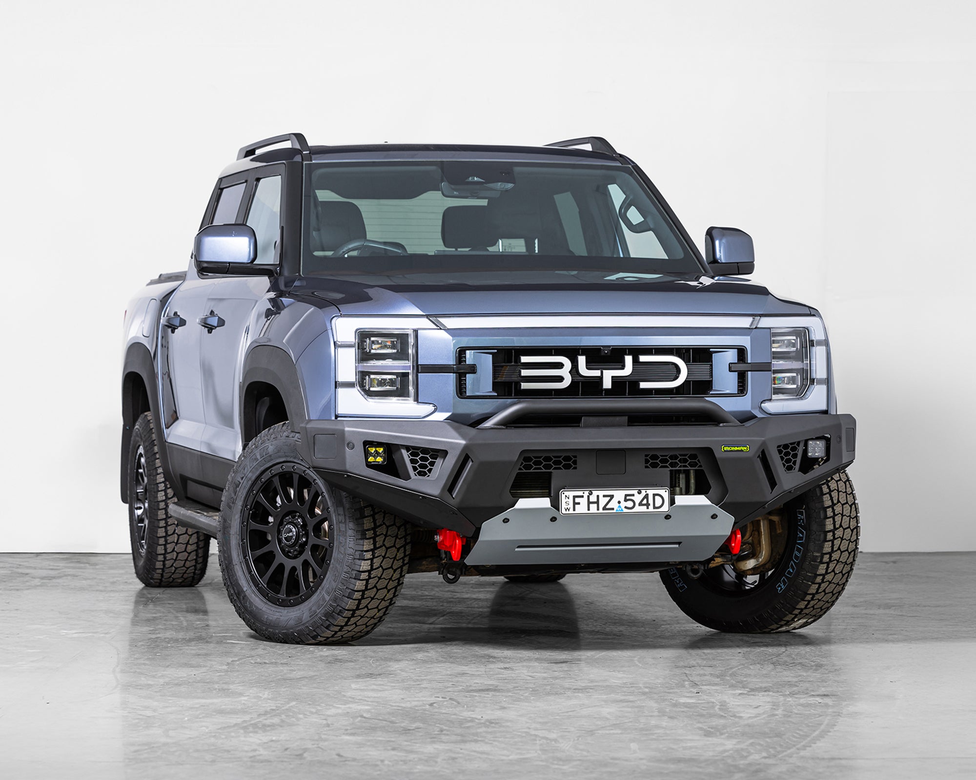 ironman 4x4 aluminium raid bull bar for byd shark 6